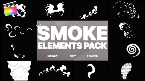 Animated Hand-drawn Smoke and Fire Effects Pack