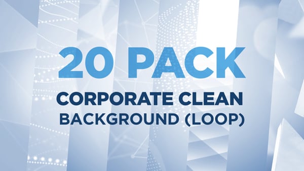 Clean Animated Abstract and Geometric Background Loop Pack, Backgrounds ...