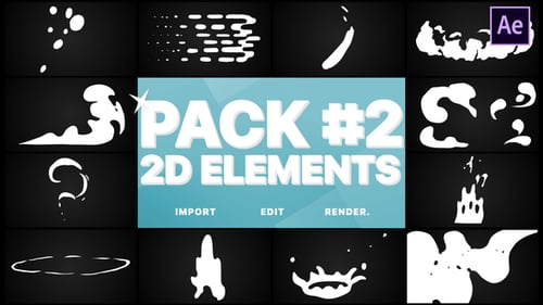 Hand-Drawn Flash FX Elements Pack for Motion Graphics