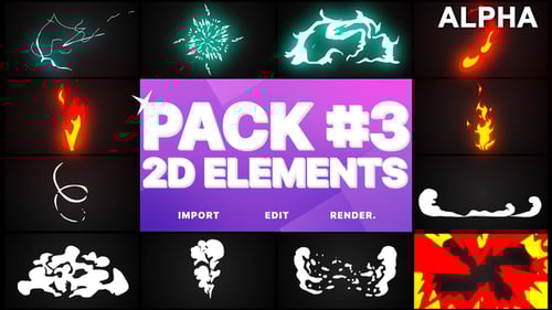 Dynamic Hand-Drawn FX Elements Pack