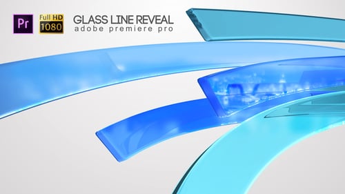 Glass Line Reveal - Premiere Pro