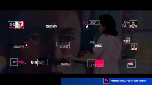 Tercero inferior cuadrado moderno