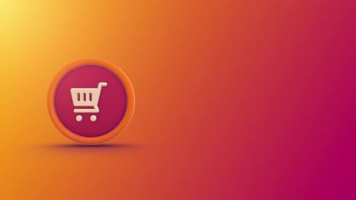 Mega Sale Rotating Coin Looping Background 4K