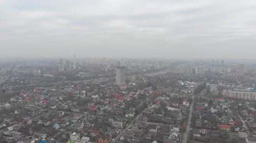 Fog City Aerial Timelapse