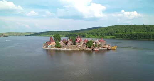 A Small Island on the Lake