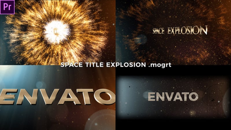 Premiere Pro Explosion Templates - Editable Video Templates - Envato