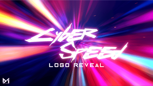 Cyber Speed Logo Reveal