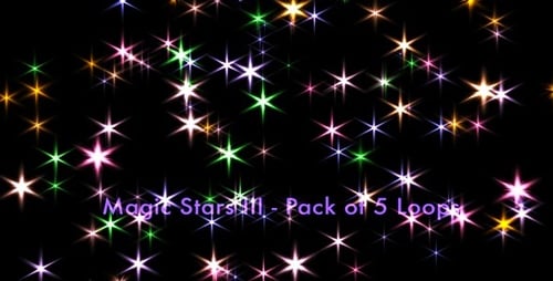Twinkling Star Sparkle Overlay Animation