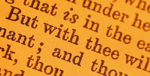 Close Up of Pages Being Turned in Book