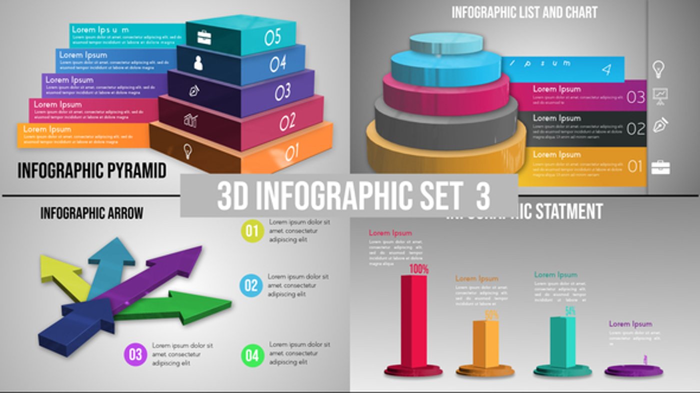 Infographics Set 3, Infographics ft. lower thirds & info graphic - Envato