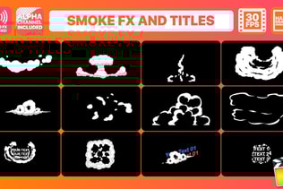 Hand Drawn Smoke FX And Titles | FCPX