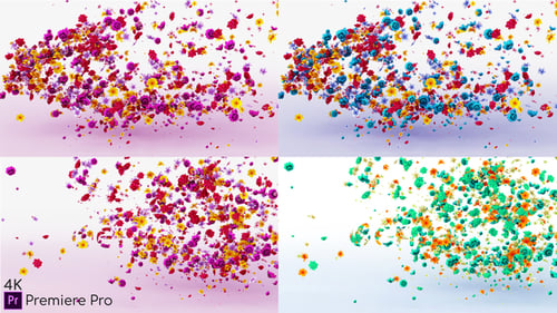 Flowers Logo Reveal - Premiere Pro