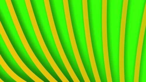 Abstract Green Oranges Stripes Background Seamless Loop Animation With 4k Full Animation