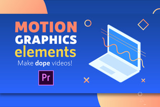 Motion Graphics Elements Pack | MOGRT for Premiere Pro