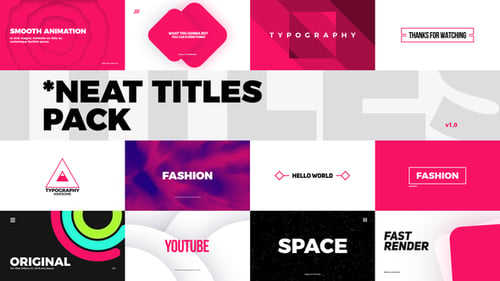 Neat Titles Pack