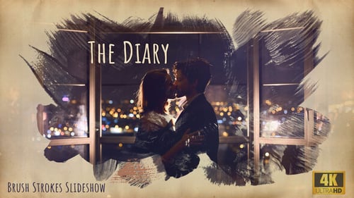 The Diary – Brush Strokes 4K Slideshow