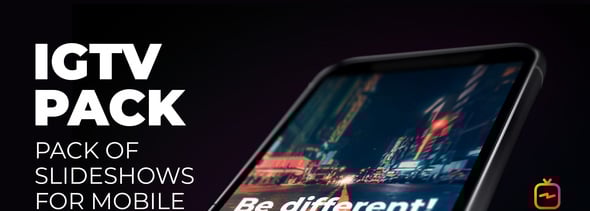 Instagram Slideshow Pack - IGTV, Post, Stories