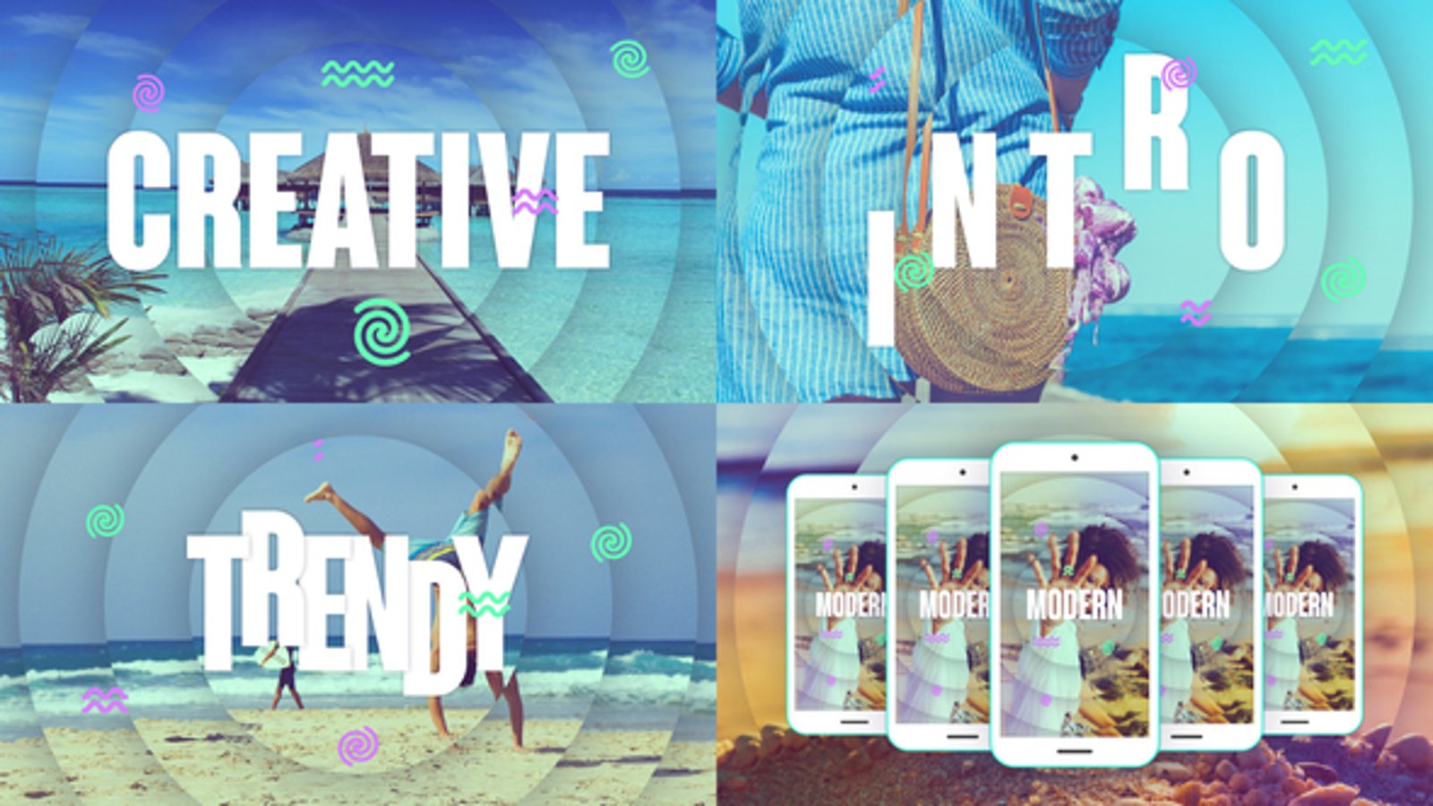 Dynamic Modern Opener with Bright Abstract Graphics, Openers ft ...