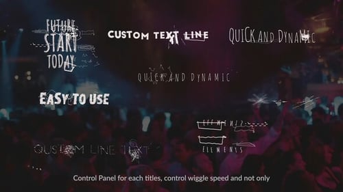 Morphing Glitch Titles