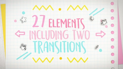 School Notebook Kids And Teens Package