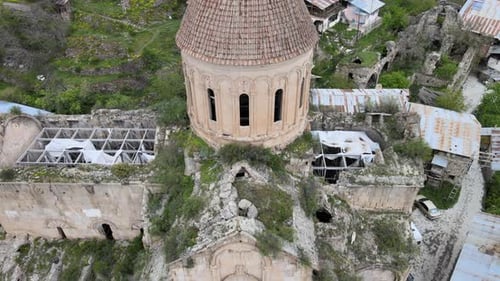 ancient ÖŞVANK church monastery orthodox
