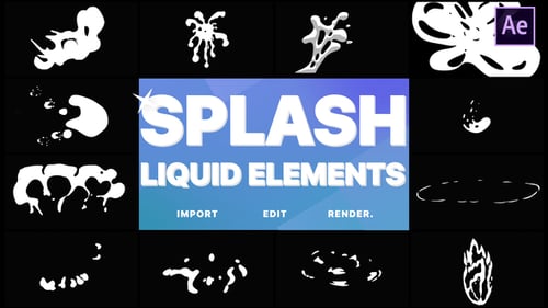 Splash Elements | After Effects