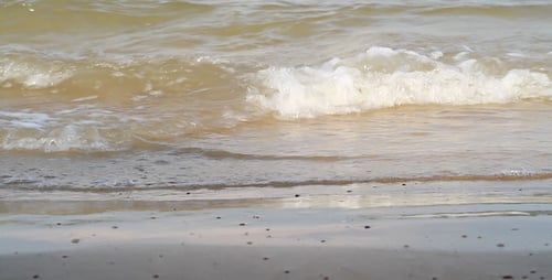 Wave At Seashore