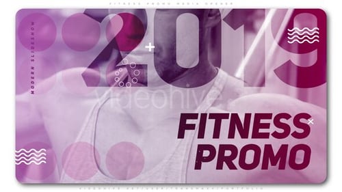 Ouvre-média promotionnel de remise en forme