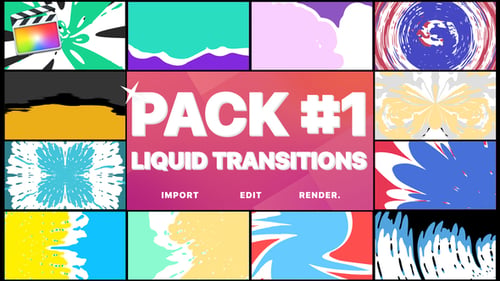 Liquid Transitions Pack 01 | FCPX
