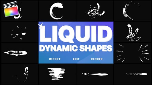 Hand Drawn Liquid FX Animations for Dynamic Videos