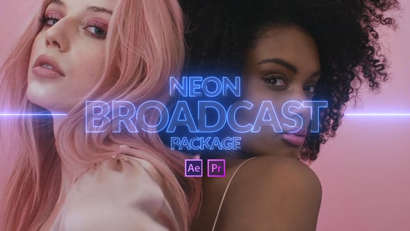 Neon Broadcast Schedule Titles and Program Promos, Broadcast Packages ...