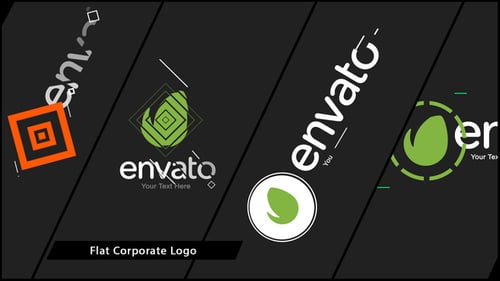 Flat Corporate Logo V01