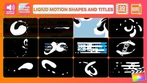 Liquid Motion Shapes And Titles | FCPX