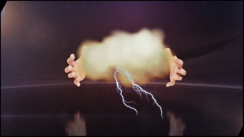 Hands Logo III Clouds