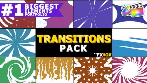 Dynamic Hand Drawn Fluid Transitions Pack for Video Projects