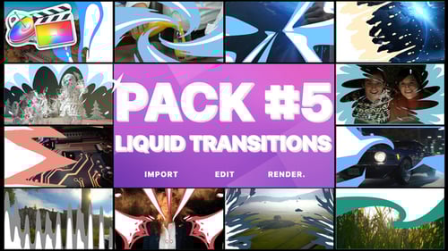 Liquid Transitions Pack 05 | FCPX