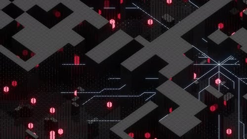 Cubes and abstract geometries