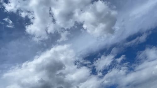 Zeitraffer Himmel Wolken