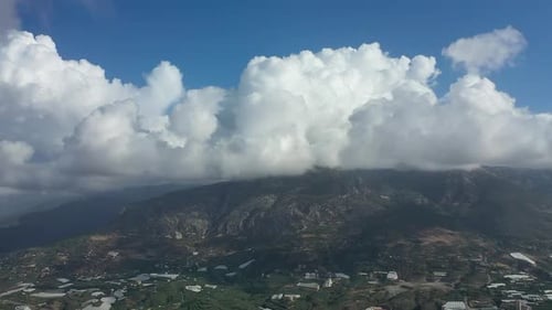 Clouds Over the Turkish City