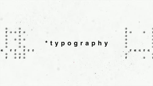 Dynamic Kinetic Rhythmic Text Opener