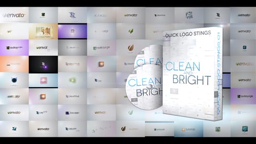 Quick Logo Sting Pack 01: Clean & Bright