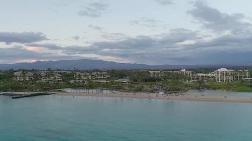Sunset On Hawaiian Island