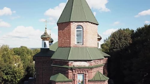 Aerial Shots of the Old Church