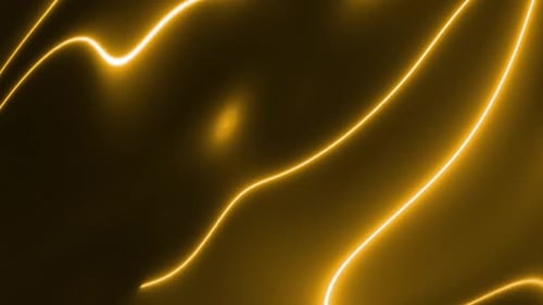 Abstract Fluid Glowing Lines Dynamic Motion Background