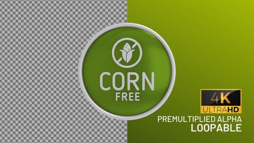 Corn Free Badge