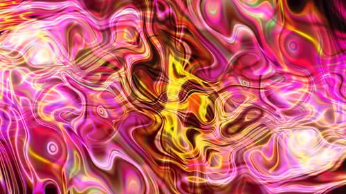 Abstract Neon Fluid Glow Background Animation