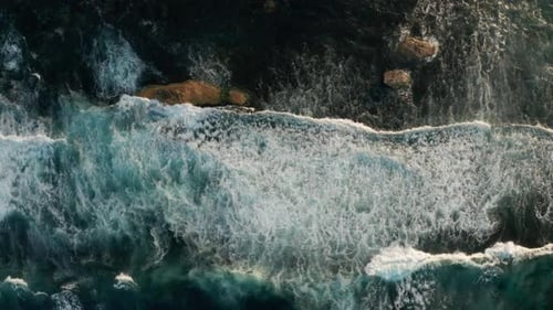 Sea Waves From Above