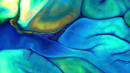 Textura abstrata de espalhamento de tinta de cores brilhantes
