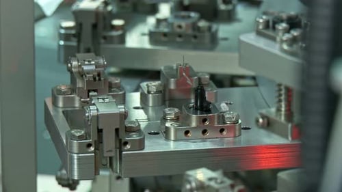 Automated Machine Working in an Industrial Setting