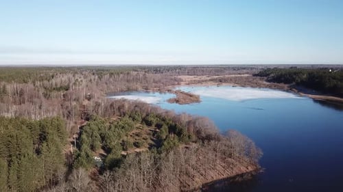 Spring Landscape Of Shevino Lake 27